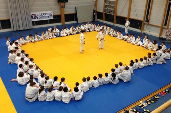 Entrainement commun pour le judo reference 1